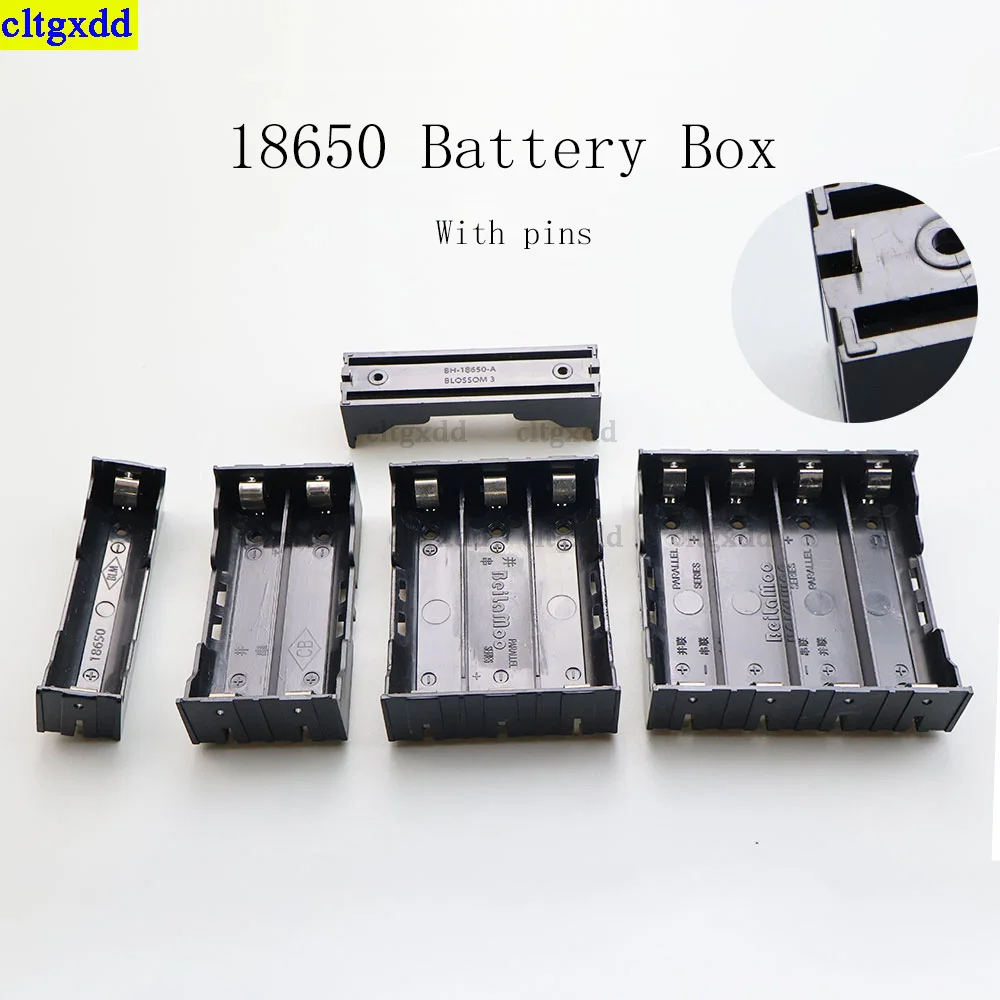 Cltgxdd 1piece suitable FOR 18650 rechargeable battery box holder 18650 battery storage box 1/2/3/4 card slot battery clip holde
Cltgxdd 1piece suitable FOR 18650 rechargeable battery box holder 18650 battery storage box 1/2/3/4 card slot battery clip holde