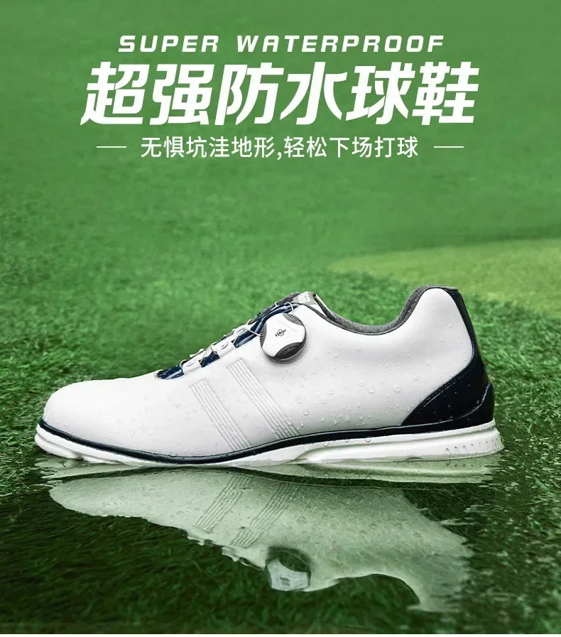 PGM Golf Shoes Men Waterproof Breathable Men's Golf Shoes Male Rotating Shoelaces Sports Sneakers Non-slip Trainers XZ164
PGM Golf Shoes Men Waterproof Breathable Men's Golf Shoes Male Rotating Shoelaces Sports Sneakers Non-slip Trainers XZ164