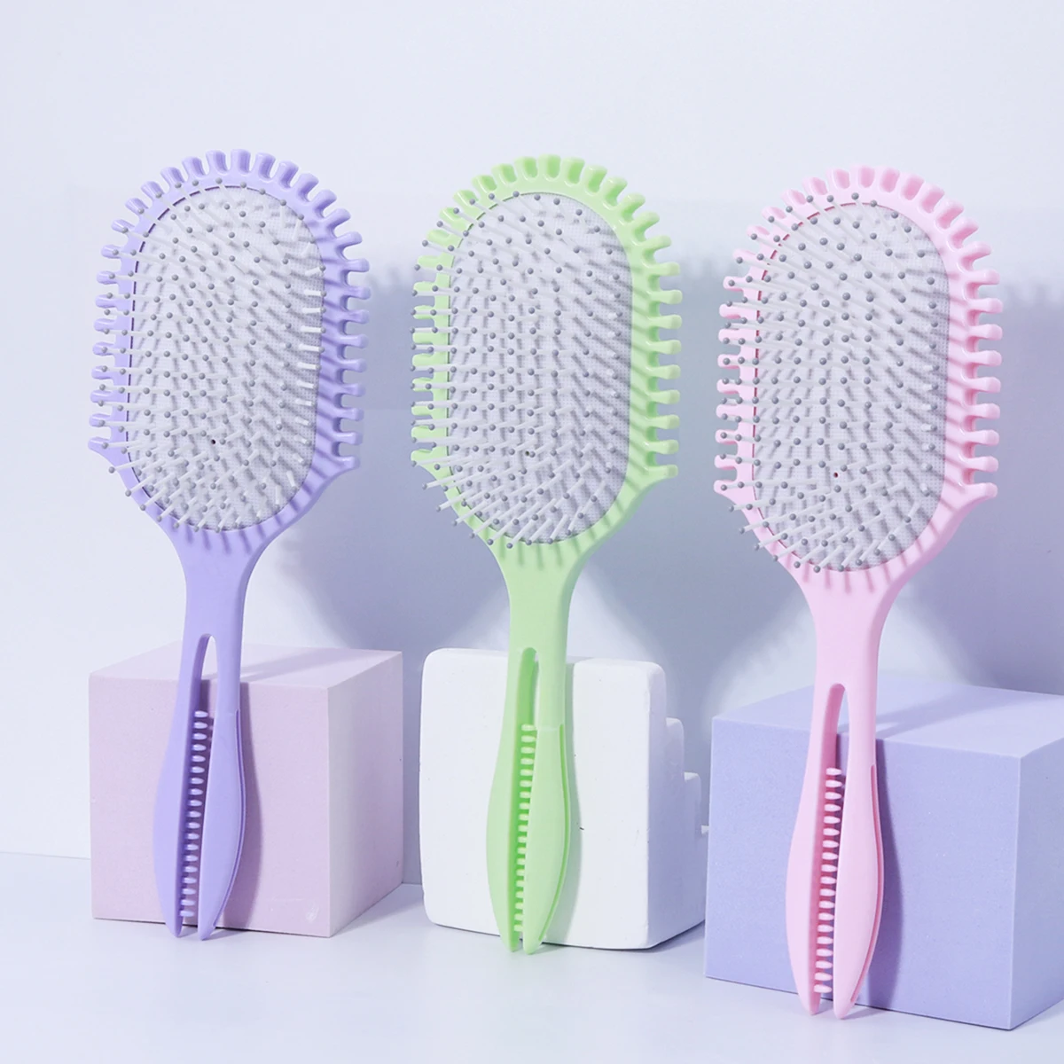 Professional hair cushion comb set, hollowed out side tooth frame design, hair salon styling tool, special for real hair wigs
Professional hair cushion comb set, hollowed out side tooth frame design, hair salon styling tool, special for real hair wigs