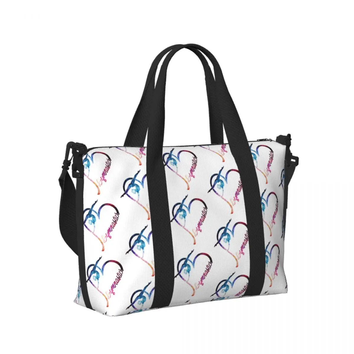 Custom Galaxy Gymnastics Heart Beach Travel Bag Large Capacity Tote Bags for Gym Sport Women Shopping Duffle Shoulder Bag
Custom Galaxy Gymnastics Heart Beach Travel Bag Large Capacity Tote Bags for Gym Sport Women Shopping Duffle Shoulder Bag