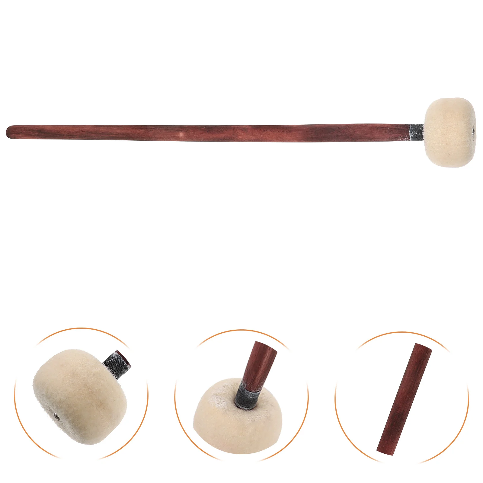 2 Pcs Drum Mallets Collection Hammer Beginner Drumsticks Drumming Practice Instrument Parts
2 Pcs Drum Mallets Collection Hammer Beginner Drumsticks Drumming Practice Instrument Parts