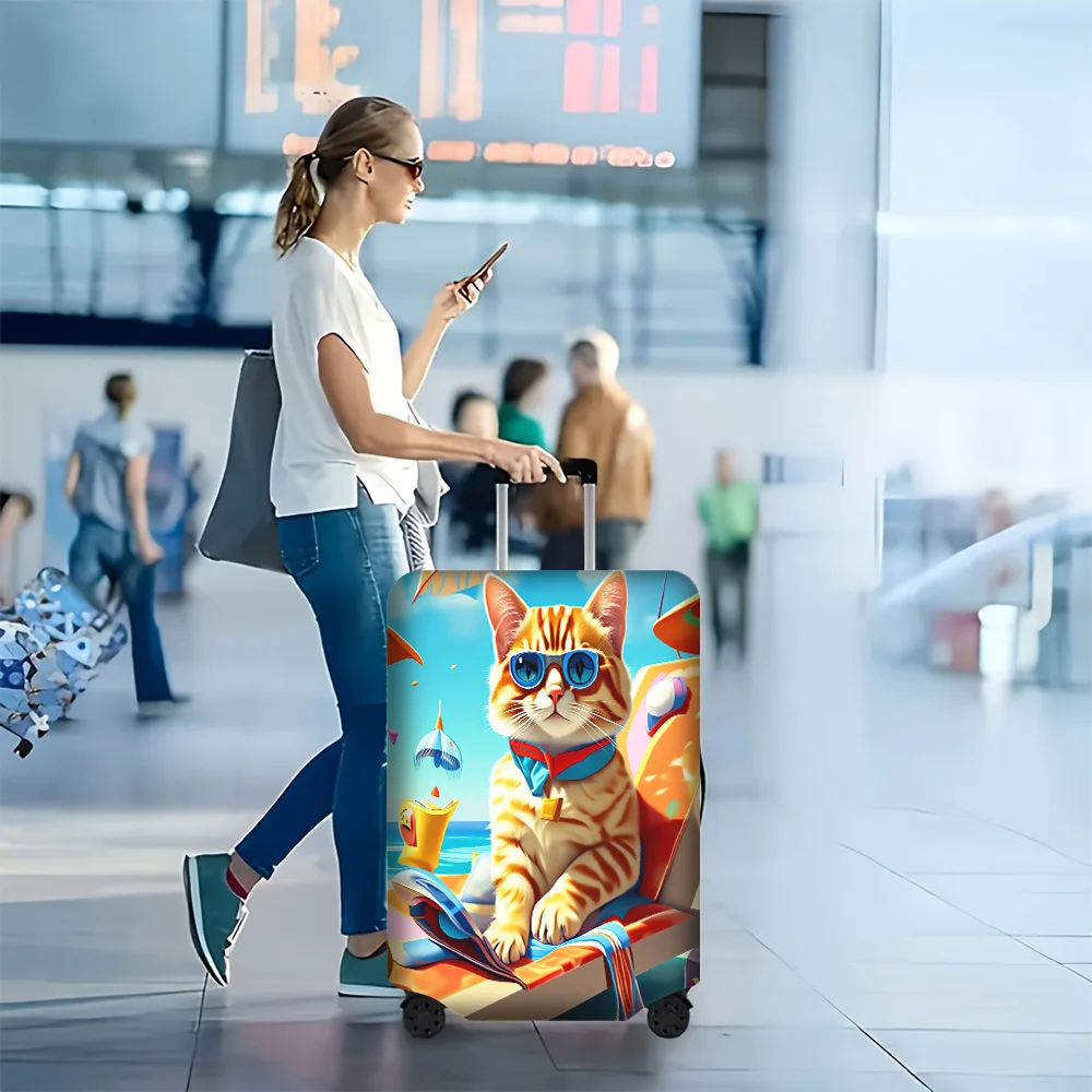 1 Orange Tabby Beach Themed luggage cover for Luggage 18 – 32 Inches; Vibrant and resilient travel accessories to effectively
1 Orange Tabby Beach Themed luggage cover for Luggage 18 – 32 Inches; Vibrant and resilient travel accessories to effectively