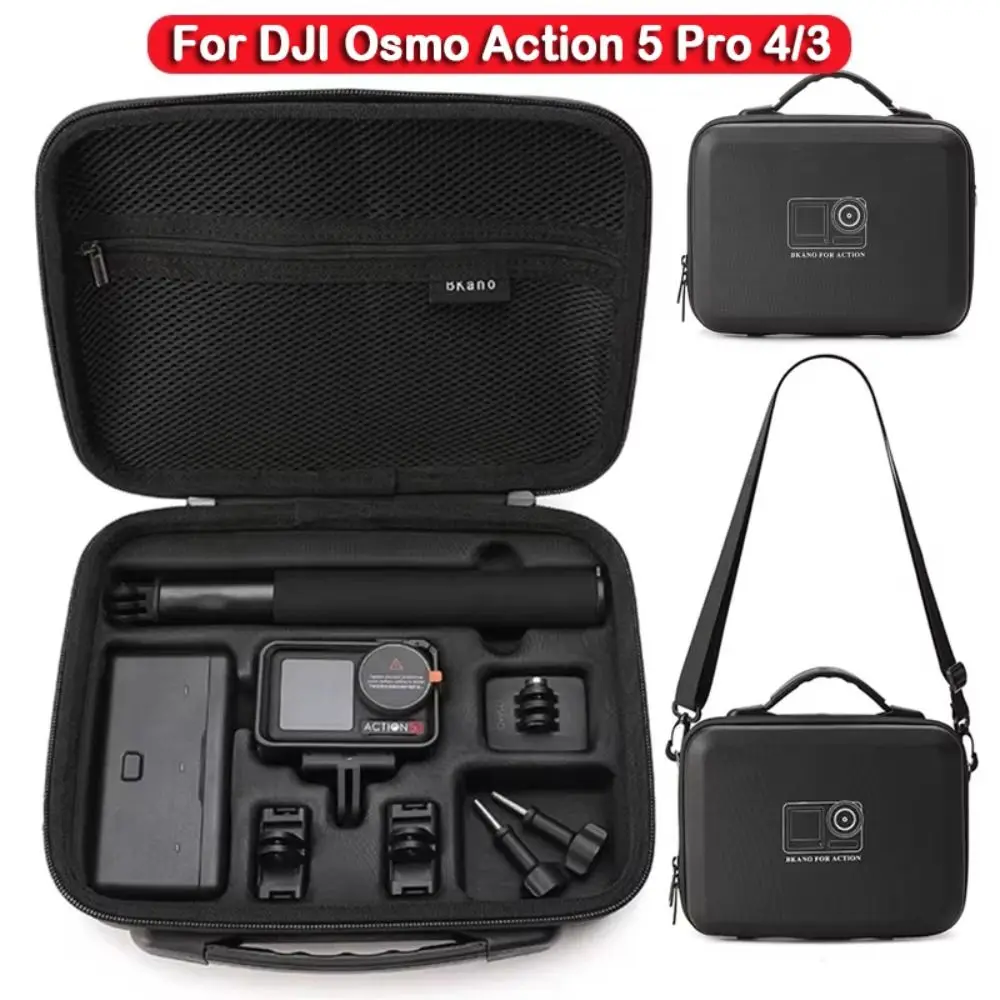 For DJI Osmo Action 5 Pro Action 4 3 Storage Bag Sports Camera Shoulder Protection Bag Portable Travel Prevention Handbag Box
For DJI Osmo Action 5 Pro Action 4 3 Storage Bag Sports Camera Shoulder Protection Bag Portable Travel Prevention Handbag Box
