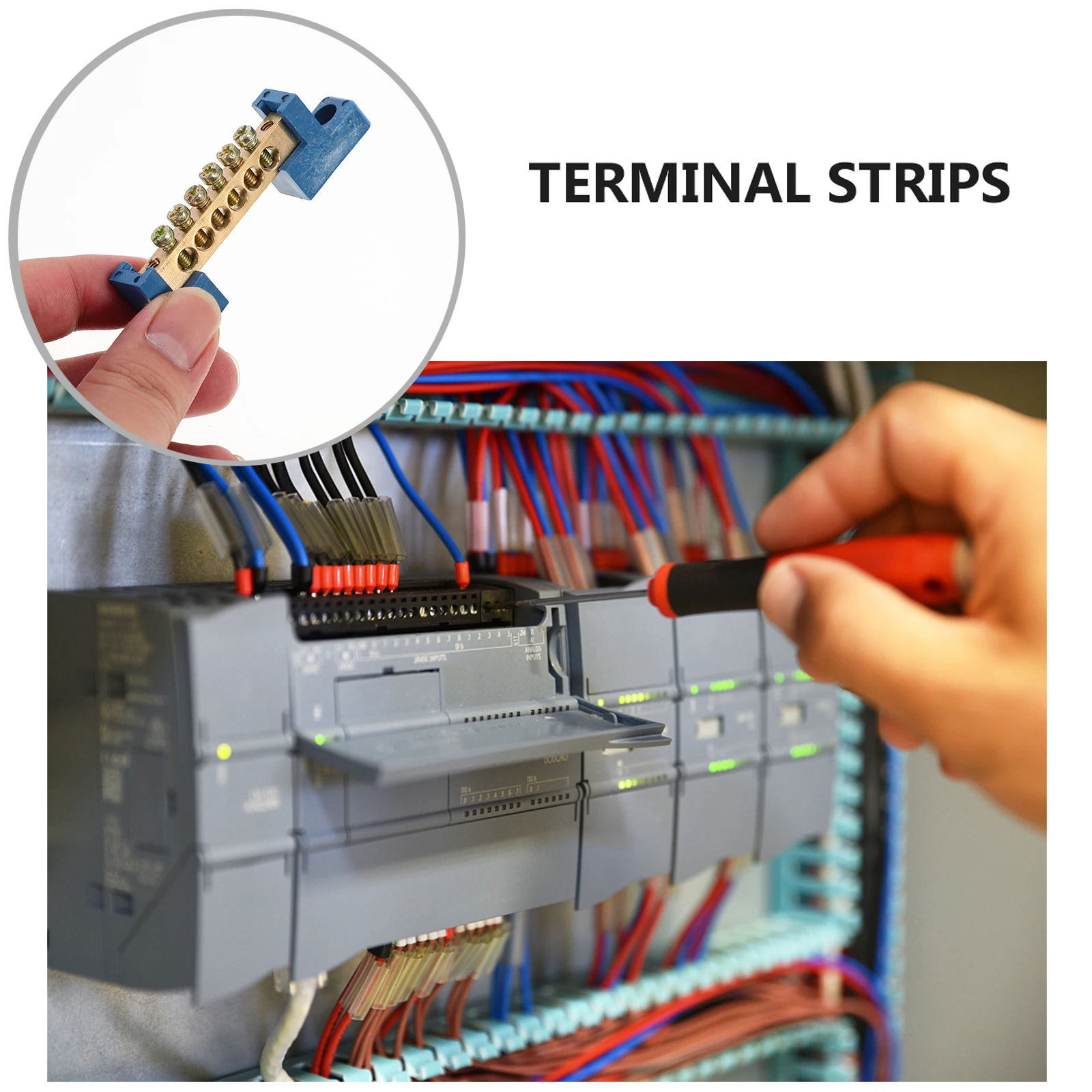 5Pcs Grounding Bus Bar Terminal Block 6 Positions Copper Wire Connection Terminal Strip
5Pcs Grounding Bus Bar Terminal Block 6 Positions Copper Wire Connection Terminal Strip