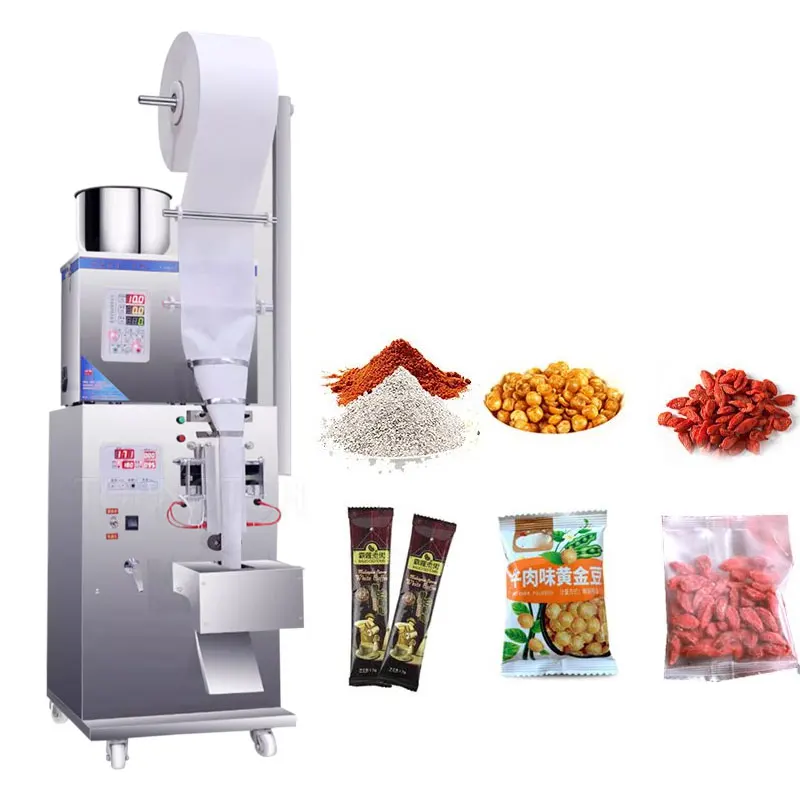 Granular Powder Automatic Packaging Machine Bagging Tea Three-Side Sealing Tea Bagging Machine
Granular Powder Automatic Packaging Machine Bagging Tea Three-Side Sealing Tea Bagging Machine