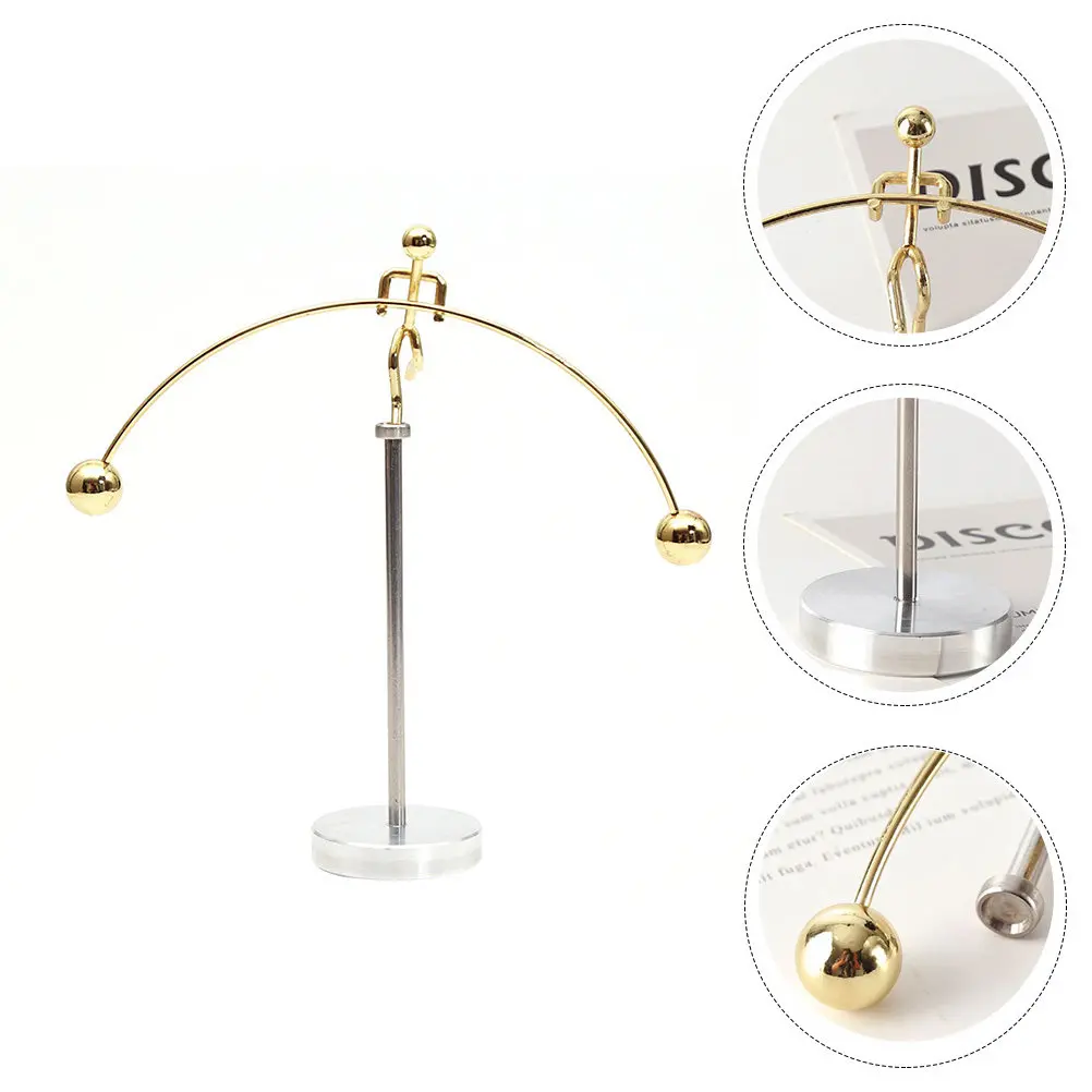 Small Iron Men Tumbler Newton Physics Ball Weightlifting Desktop Ornament Home Office Decor Iron Craft
Small Iron Men Tumbler Newton Physics Ball Weightlifting Desktop Ornament Home Office Decor Iron Craft