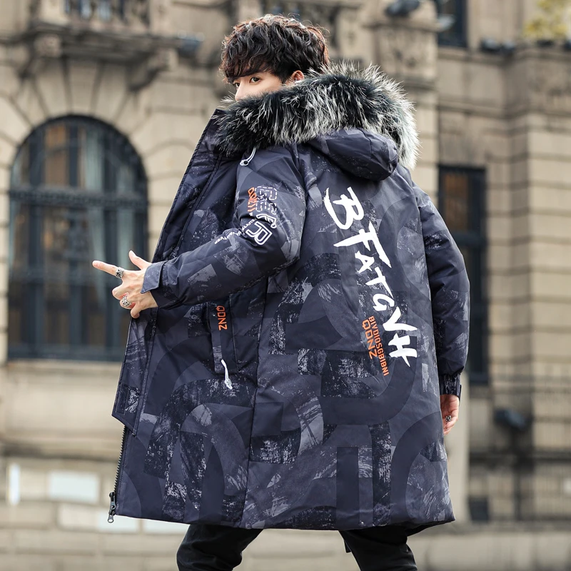 Nice Pop Mens Winter Mid-Length Cotton-Padded Jackets Outwear Casual Camouflage Parkas Hooded Long Coats Thick Warm Youth Tops
Nice Pop Mens Winter Mid-Length Cotton-Padded Jackets Outwear Casual Camouflage Parkas Hooded Long Coats Thick Warm Youth Tops