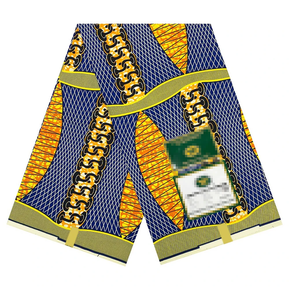 Latest African Fabric Wax Ankara Block Print Veritable Wax Nigerian Batik Fabric Dutch Pagne 100% Cotton For Wedding Dresses L8
Latest African Fabric Wax Ankara Block Print Veritable Wax Nigerian Batik Fabric Dutch Pagne 100% Cotton For Wedding Dresses L8