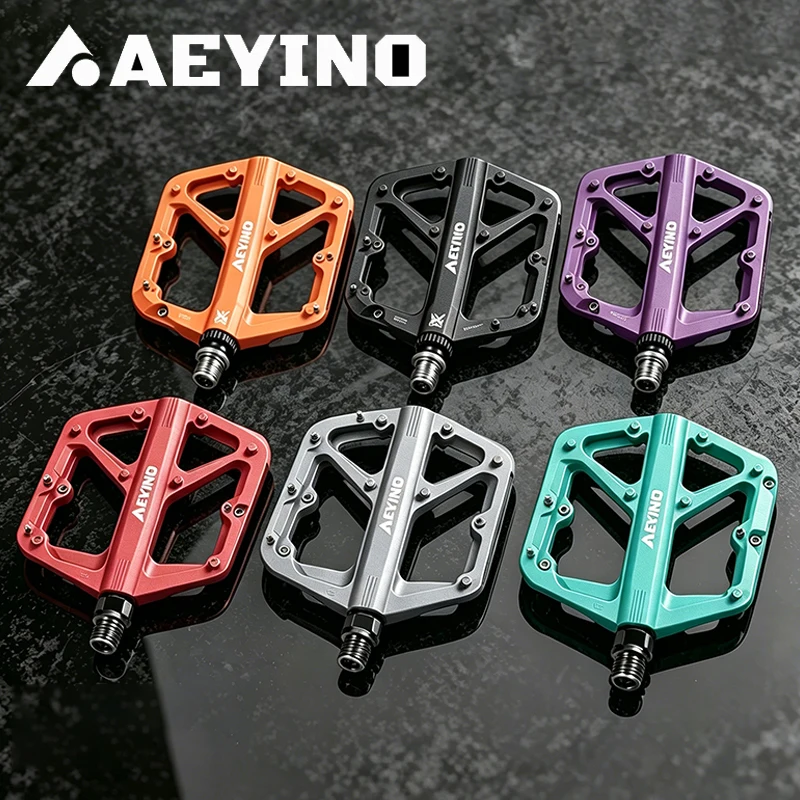 AEYINO Bicycle Pedals Ultralight BMX MTB Road Mountain Bike Pedals Non-slip Flat 9/16” Sealed Bearing Pedals Cycling Parts
AEYINO Bicycle Pedals Ultralight BMX MTB Road Mountain Bike Pedals Non-slip Flat 9/16” Sealed Bearing Pedals Cycling Parts