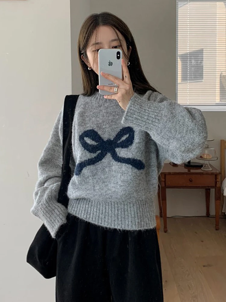 Chic Autumn New Vintage Anti-Aging Knot Print Soft Long Sve Knitted Sweater Women's Faion Commute Loose Fit
Chic Autumn New Vintage Anti-Aging Knot Print Soft Long Sve Knitted Sweater Women's Faion Commute Loose Fit
