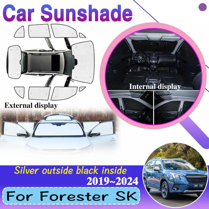 Anti-UV Car Windshield Visor For Subaru Forester SK 2019~2024 Full Window Sunshade Sun Protection Car Accessories 2023 2022 2021
Anti-UV Car Windshield Visor For Subaru Forester SK 2019~2024 Full Window Sunshade Sun Protection Car Accessories 2023 2022 2021