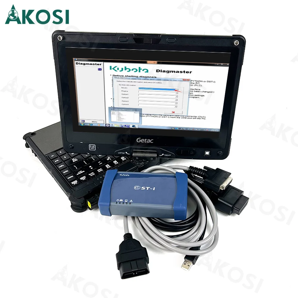Denso TAKEUCHI Diagmaster Python DsT-i datalink Dst-i Dsti with Takeuchi for Kubota Farm Machinery Tractor Truck Diagnostic Tool
Denso TAKEUCHI Diagmaster Python DsT-i datalink Dst-i Dsti with Takeuchi for Kubota Farm Machinery Tractor Truck Diagnostic Tool