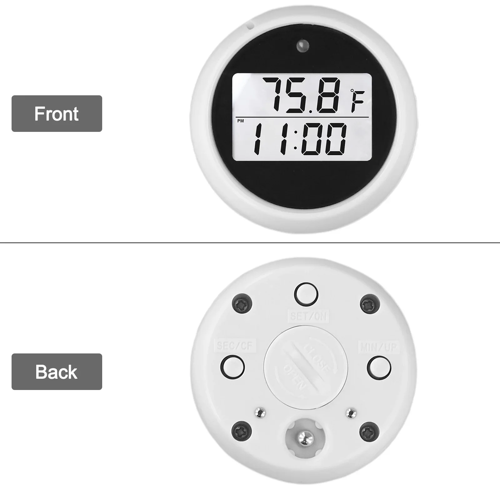 4*4*3.5cm Floating Water Thermometer Alarm Thermometer Automatic Ice Bath Water Thermometer Alarm Flashing Feature
4*4*3.5cm Floating Water Thermometer Alarm Thermometer Automatic Ice Bath Water Thermometer Alarm Flashing Feature