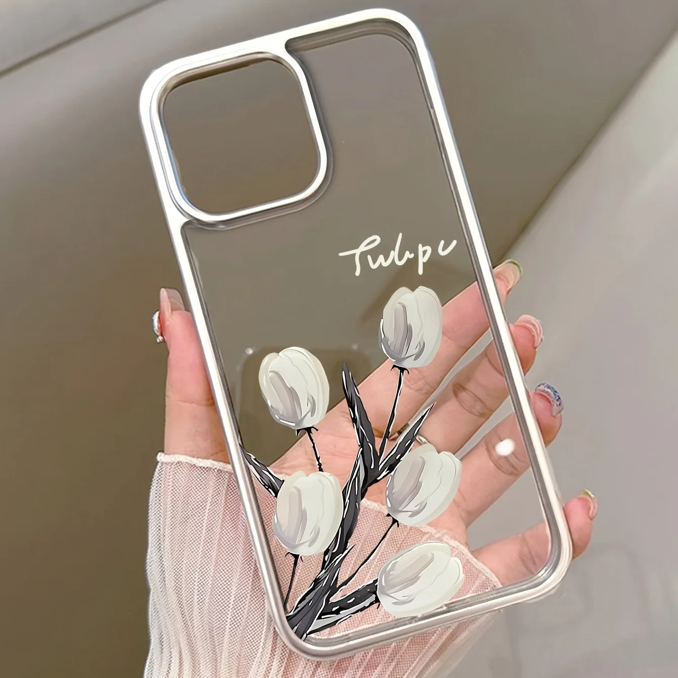 INS Tulip Flower Pattern Phone Case For iPhone 17 15 16 14 13 12 11 Pro Max XS X XR 13 14 15 Plus 16Pro Plating Transparent Case
INS Tulip Flower Pattern Phone Case For iPhone 17 15 16 14 13 12 11 Pro Max XS X XR 13 14 15 Plus 16Pro Plating Transparent Case