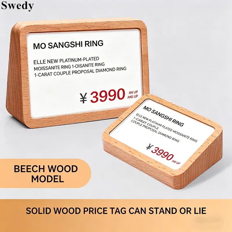 5 Pieces 90X54mm Wood Acrylic Sign Holder Stand Restaurant Table Menu Paper Holder Display Stand Price Label Card Holder
5 Pieces 90X54mm Wood Acrylic Sign Holder Stand Restaurant Table Menu Paper Holder Display Stand Price Label Card Holder