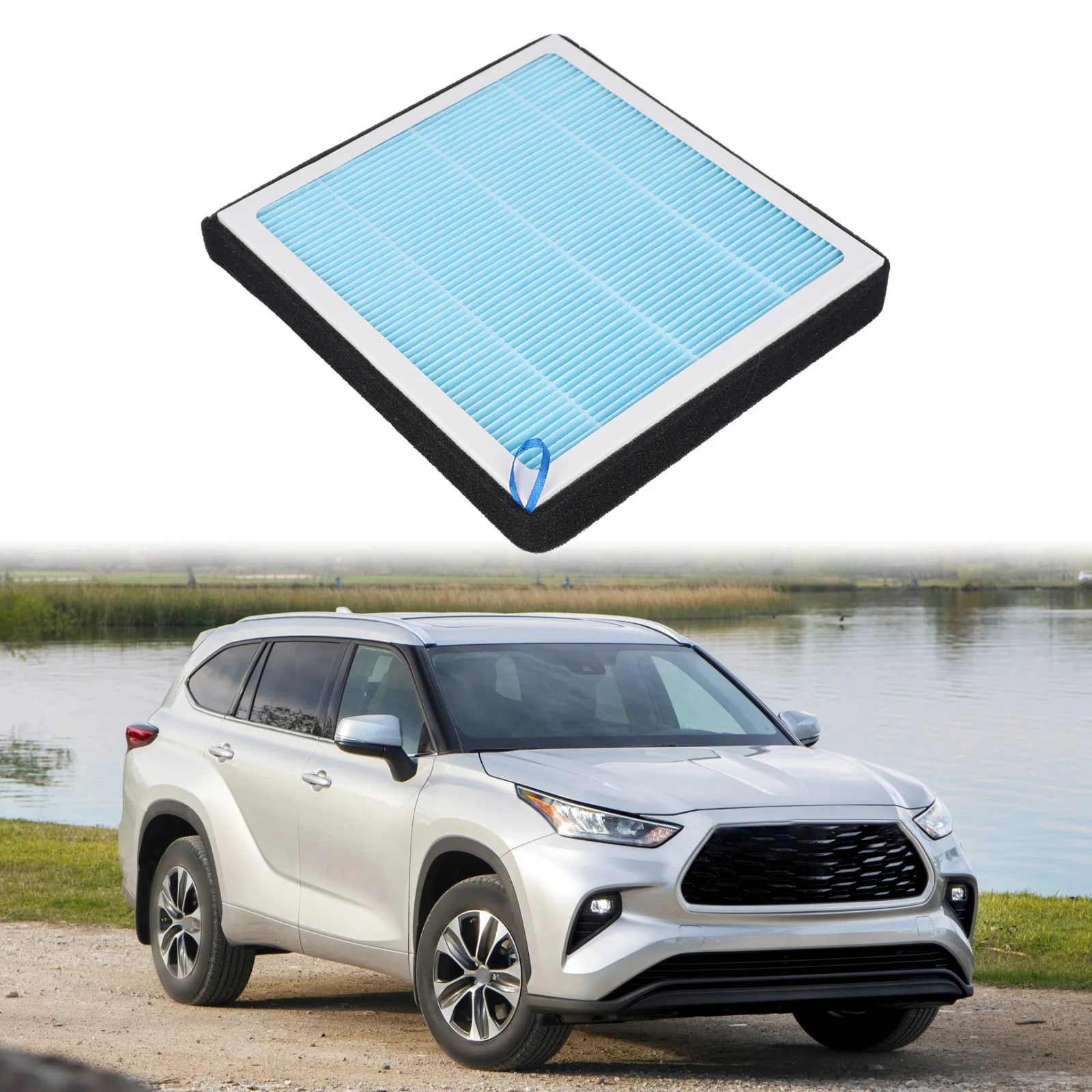 Activated Carbon Filter Automotive Replacement Driving Comfort Air Ventilation Compatible Replacement 8.58 L X 7.87 W X 1.17
Activated Carbon Filter Automotive Replacement Driving Comfort Air Ventilation Compatible Replacement 8.58 L X 7.87 W X 1.17