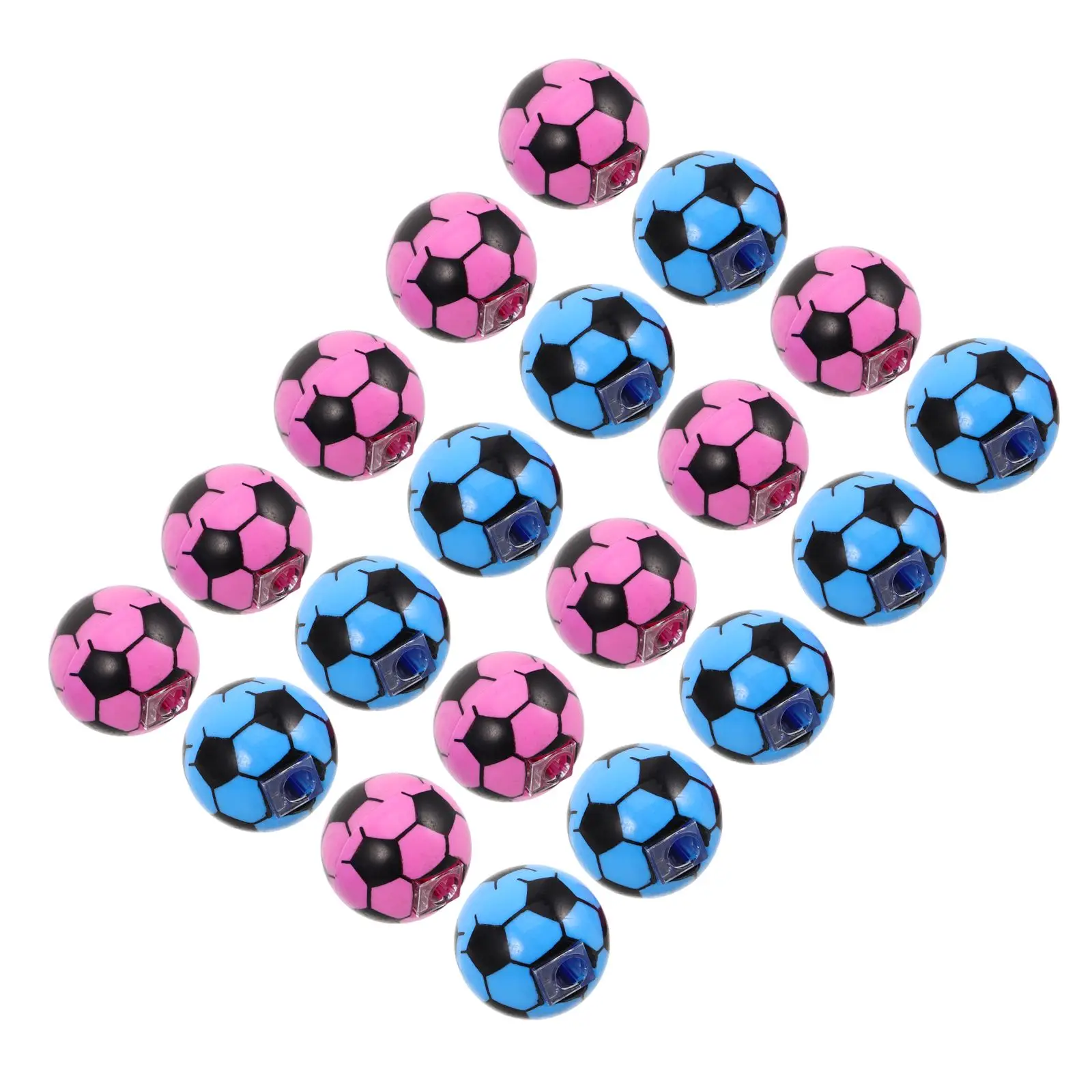 20pcs Football Shaped Pencil Sharpener Hand Held Soccer Design Iron Manual School Kids Stationery Desk Accessories Creative Gift
20pcs Football Shaped Pencil Sharpener Hand Held Soccer Design Iron Manual School Kids Stationery Desk Accessories Creative Gift
