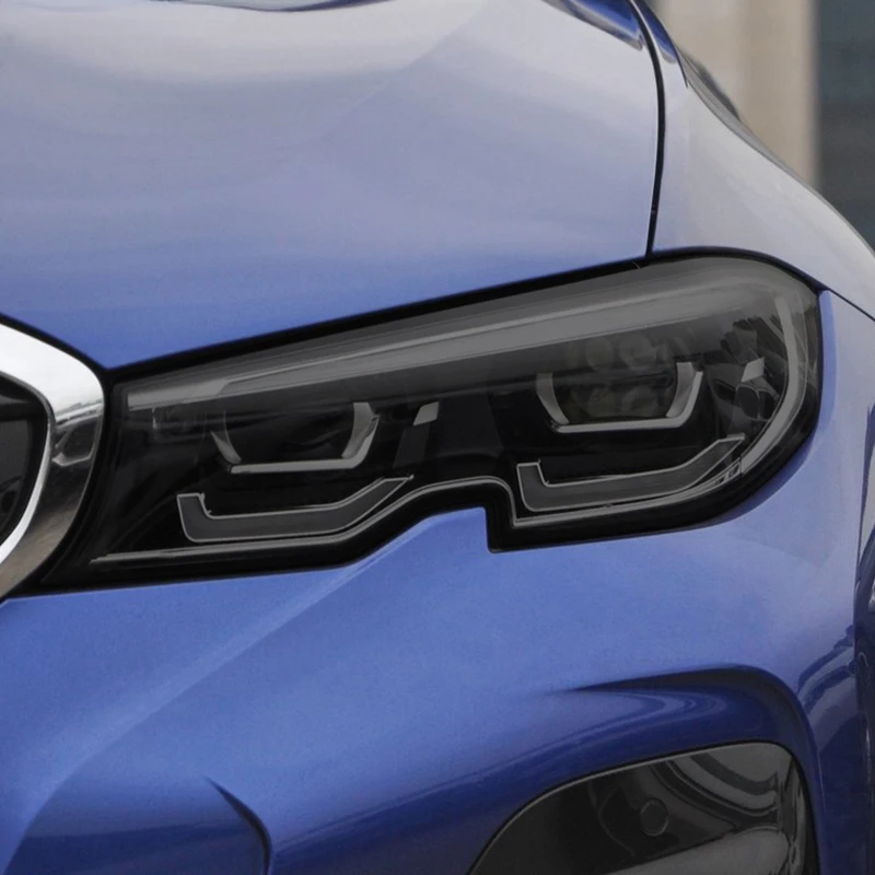 2 Pcs Car Headlight Protective Film Smoked Black Tint Wrap Vinyl Transparent TPU Sticker For BMW 3 Series G20 G21 2019 2020 2021
2 Pcs Car Headlight Protective Film Smoked Black Tint Wrap Vinyl Transparent TPU Sticker For BMW 3 Series G20 G21 2019 2020 2021