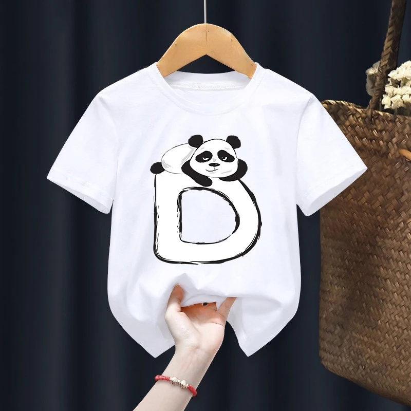 Happy Birthday 26 letters Print panda Boys/Girls White T-shirt Kid Summer Harajuku Kawaii Funny Clothes Little Baby Clothes
Happy Birthday 26 letters Print panda Boys/Girls White T-shirt Kid Summer Harajuku Kawaii Funny Clothes Little Baby Clothes
