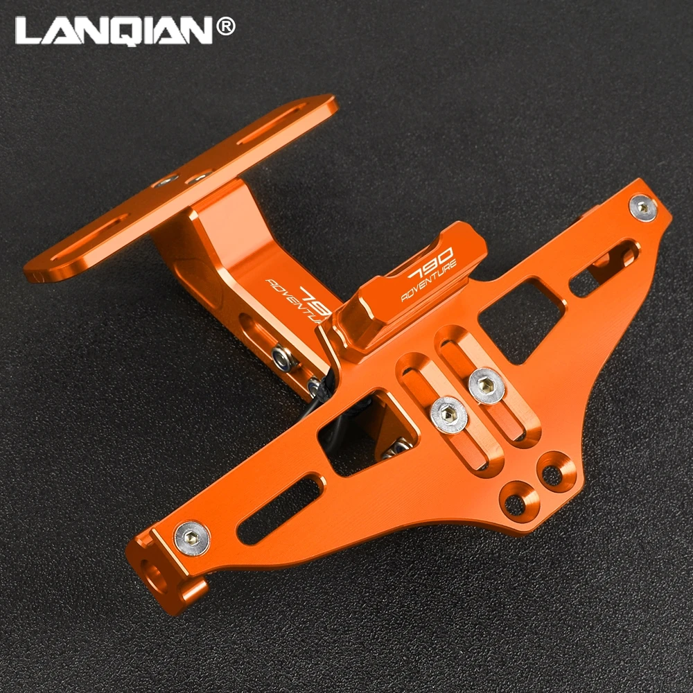 For 790ADVENTURE 2019 2020 2021 2022 2023 2024 790 ADVENTURE R Adjustable Rear Tail Tidy License Plate Holder Bracket LED Light
For 790ADVENTURE 2019 2020 2021 2022 2023 2024 790 ADVENTURE R Adjustable Rear Tail Tidy License Plate Holder Bracket LED Light