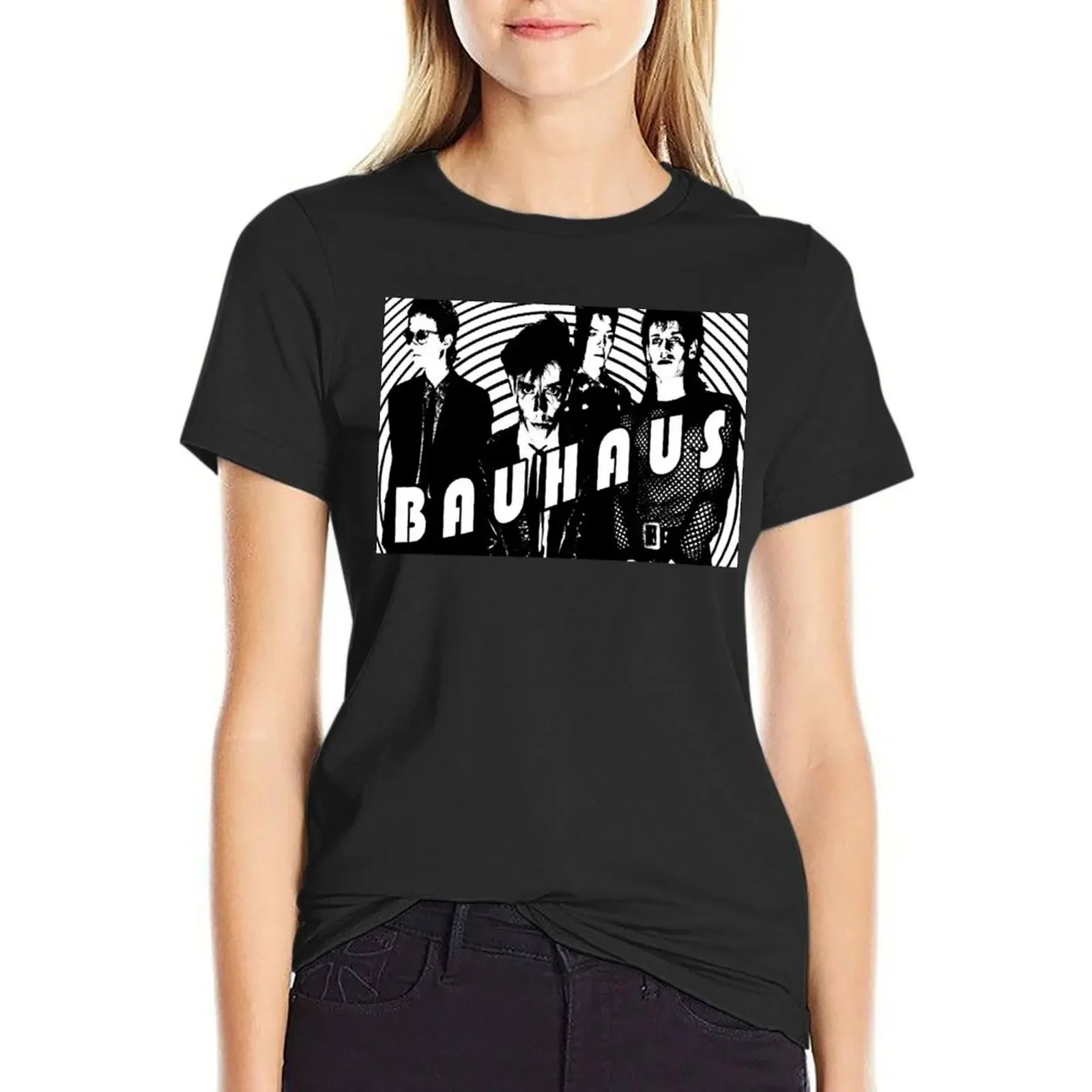 Bauhaus Post Punk T-Shirt plus sizes graphics plain animal print cropped t shirts for Women
Bauhaus Post Punk T-Shirt plus sizes graphics plain animal print cropped t shirts for Women