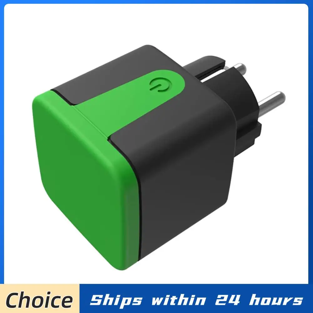 EU Smart Socket Waterproof WiFi EU Smart Plug Power Monitor Remote Timing Function Work with Alexa Google Assistant