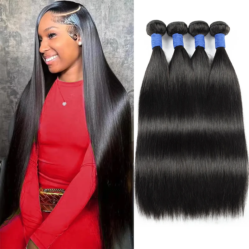 12A Brazilian Human Hair Bundles Straight Human Hair Weave Bundles Remy Hair Extension Natural Black 1/3/4 Bundles 10-40 Inches
12A Brazilian Human Hair Bundles Straight Human Hair Weave Bundles Remy Hair Extension Natural Black 1/3/4 Bundles 10-40 Inches