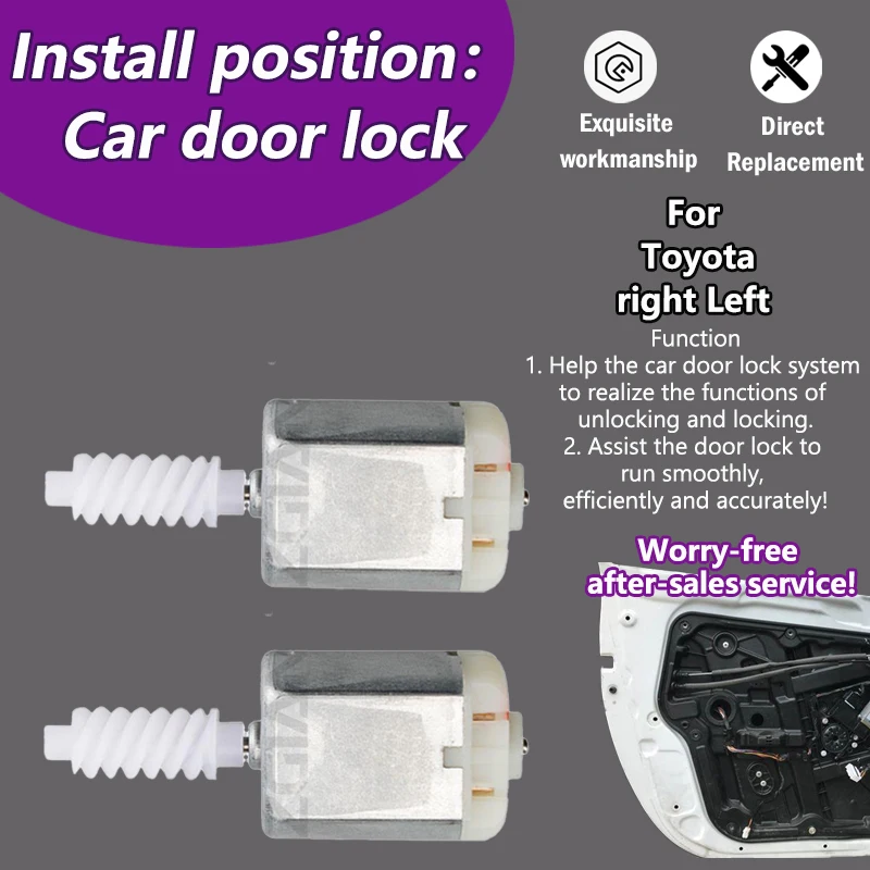 AZGIANT Car Door Lock Actuator Latch Motor 61.4mm axis For Toyota Pixis Epoch/IQ/Porte/Spade/Passo rigid plastic gear worm tool
AZGIANT Car Door Lock Actuator Latch Motor 61.4mm axis For Toyota Pixis Epoch/IQ/Porte/Spade/Passo rigid plastic gear worm tool