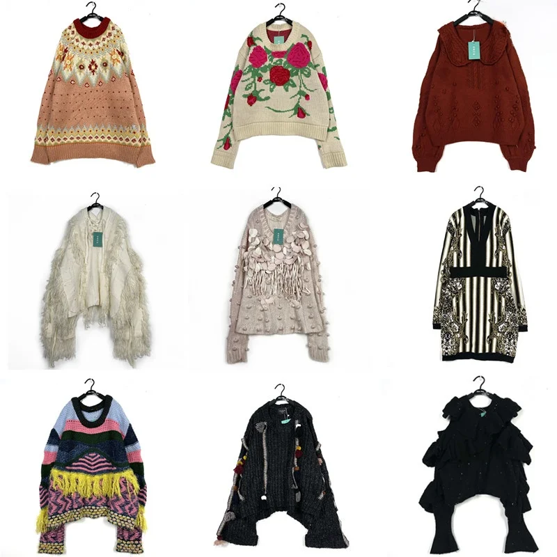 Handmade Vintage Japanese Style Bean Embroidery 3D Hook Flower Soft Girl Overhead Sweater Winter Sweet Style Regular Length
Handmade Vintage Japanese Style Bean Embroidery 3D Hook Flower Soft Girl Overhead Sweater Winter Sweet Style Regular Length