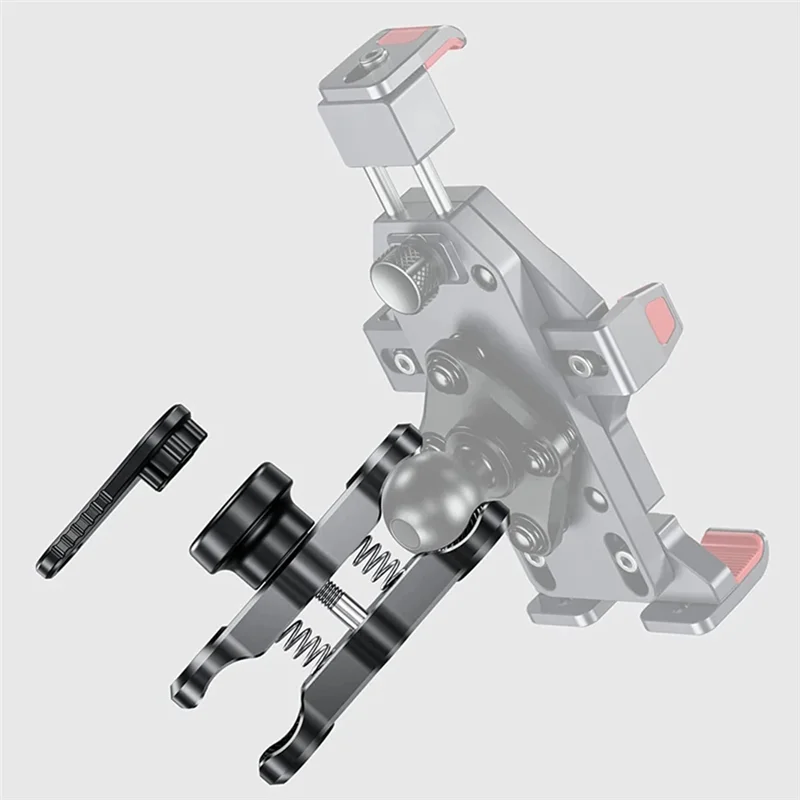 Motorcycle Bike Phone Bracket For 25MM Ball Head Anti-Theft Double Socket Arm Aluminum Alloy Mount Holder 9CM Clamp Arm
Motorcycle Bike Phone Bracket For 25MM Ball Head Anti-Theft Double Socket Arm Aluminum Alloy Mount Holder 9CM Clamp Arm