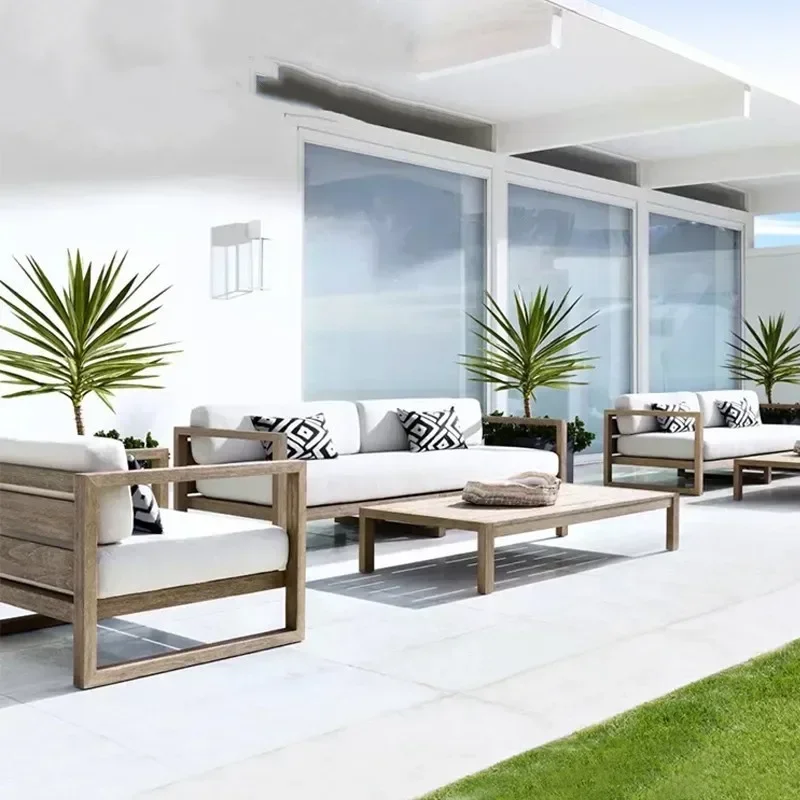 #s Garden sofa seating set teak wood chair and white waterproof fabric sofa outdoor furniture set
#s Garden sofa seating set teak wood chair and white waterproof fabric sofa outdoor furniture set