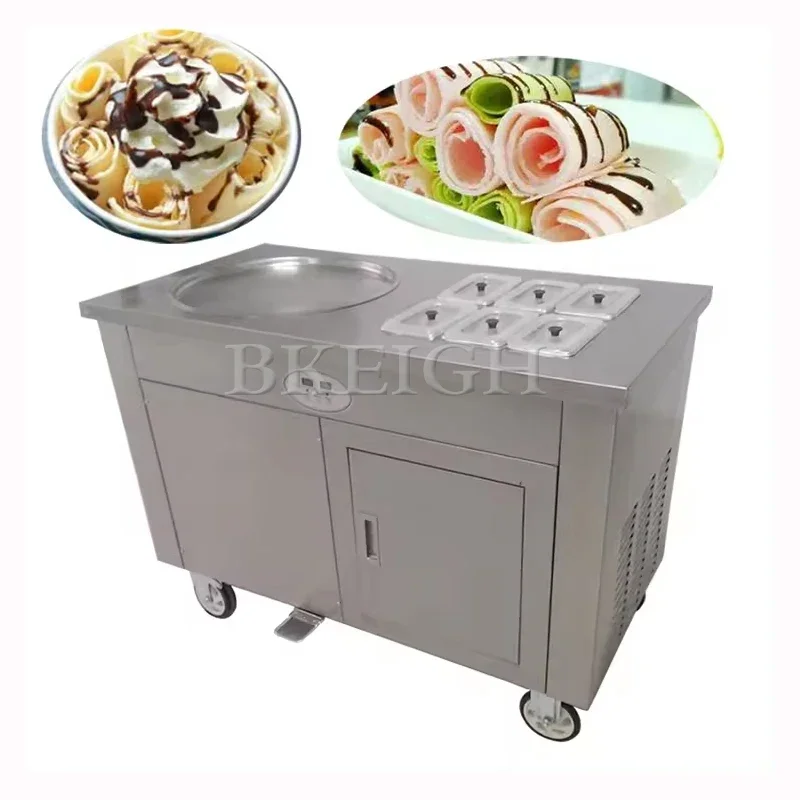 Efficient Commercial Ice Cream Roll Fryer, Stainless Steel Stir Fried Yogurt, Milk, Fruit Pan Machine
Efficient Commercial Ice Cream Roll Fryer, Stainless Steel Stir Fried Yogurt, Milk, Fruit Pan Machine