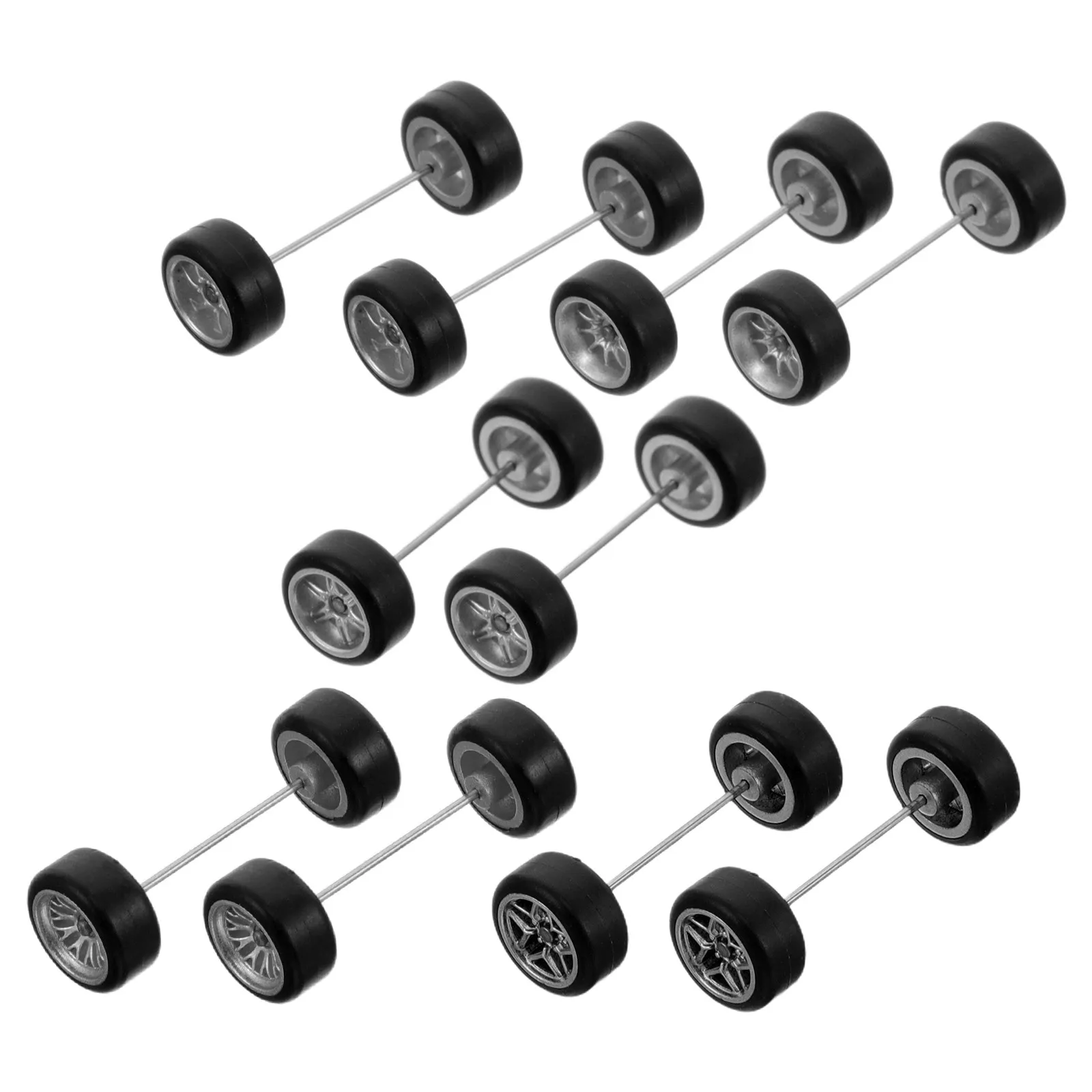 5Pair Alloy Car Wheels Rubber Tires Plastic Roll Shaft Replacement Set for Rc Car Truck Boat Helicopter Accessories
5Pair Alloy Car Wheels Rubber Tires Plastic Roll Shaft Replacement Set for Rc Car Truck Boat Helicopter Accessories