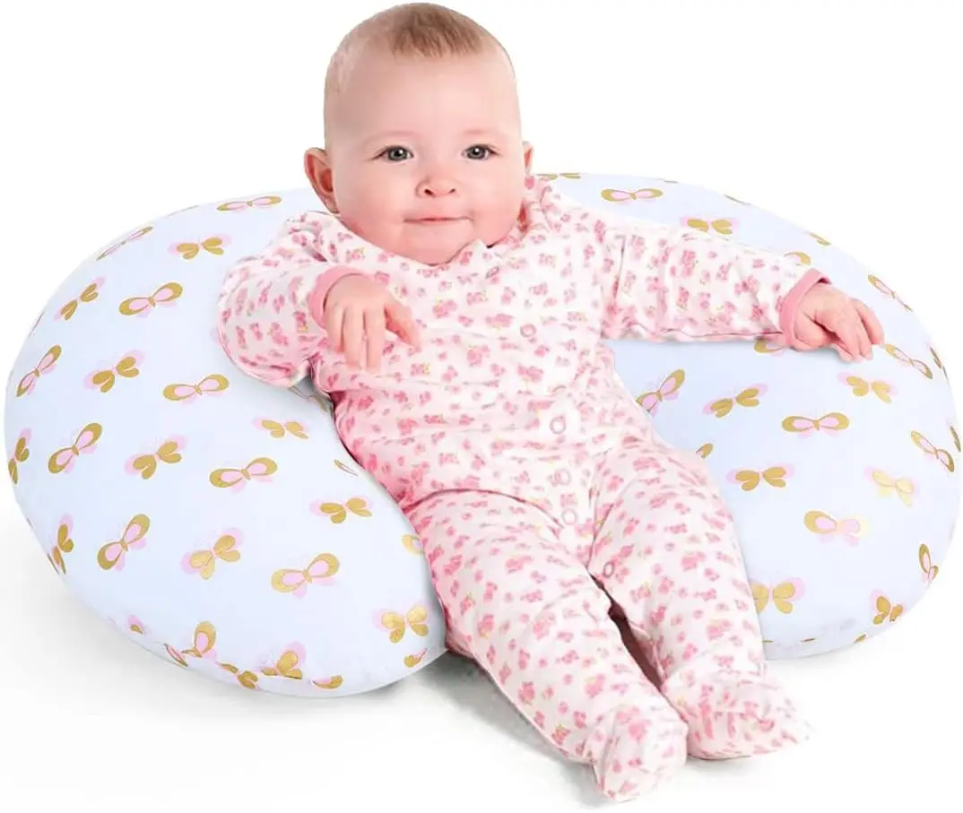 Breastfeeding Pillow with Removable Cover, Ergonomic Support for Moms and Babies 0-16 Months, Multifunctional Cushion
Breastfeeding Pillow with Removable Cover, Ergonomic Support for Moms and Babies 0-16 Months, Multifunctional Cushion