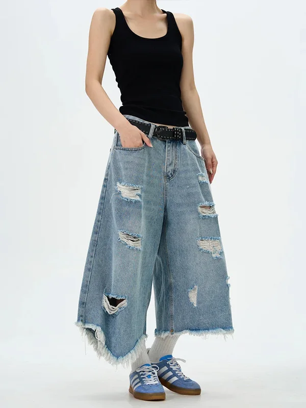 Мужские джинсы свободного прямого кроя в американском стиле High Street, с асимметричным подолом, широкие брюки, модные, молодежные, повседневные
Мужские джинсы свободного прямого кроя в американском стиле High Street, с асимметричным подолом, широкие брюки, модные, молодежные, повседневные