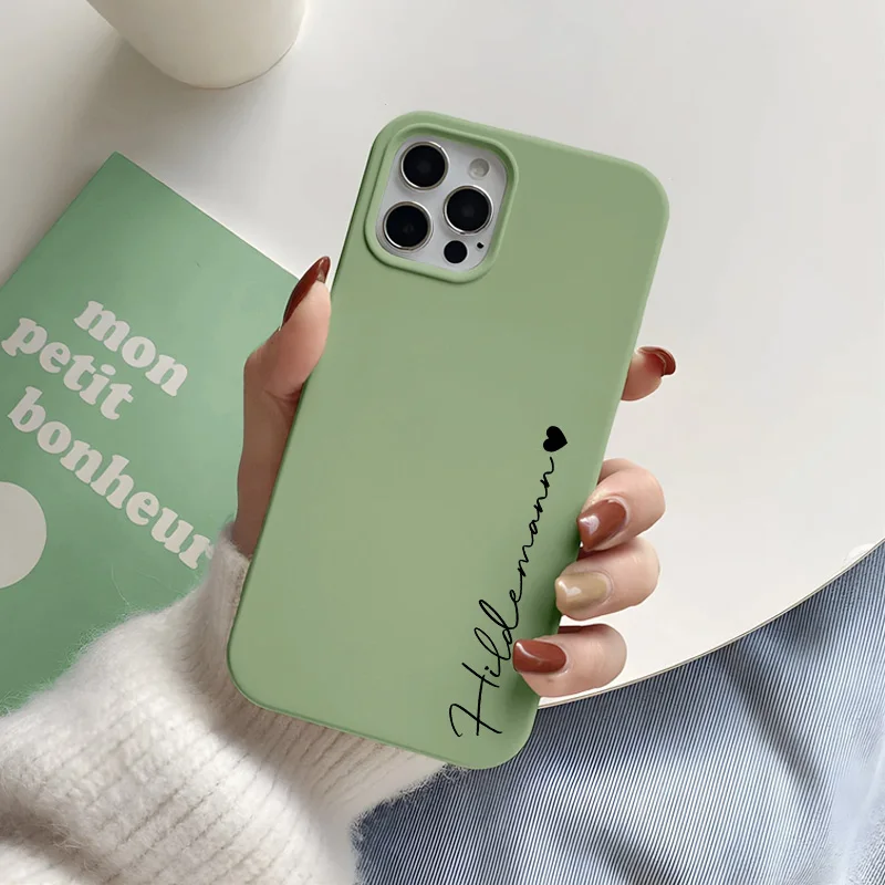 Custom DIY Name Soft Silicone Phone Case for iPhone 14 13 12 11 Pro Max 7 8 Plus X XS XR Lettering Cover for iPhone 14 Pro Max
Custom DIY Name Soft Silicone Phone Case for iPhone 14 13 12 11 Pro Max 7 8 Plus X XS XR Lettering Cover for iPhone 14 Pro Max