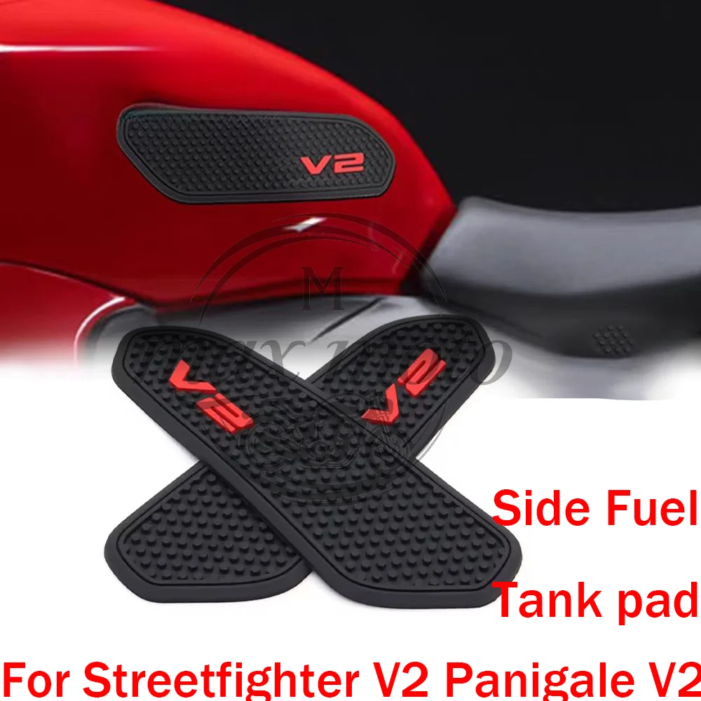 For Ducati Streetfighter V2 Panigale V2 2020- Motorcycle Side Fuel Tank pad Tank Pads Protector Stickers Knee Grip Traction Pad
For Ducati Streetfighter V2 Panigale V2 2020- Motorcycle Side Fuel Tank pad Tank Pads Protector Stickers Knee Grip Traction Pad