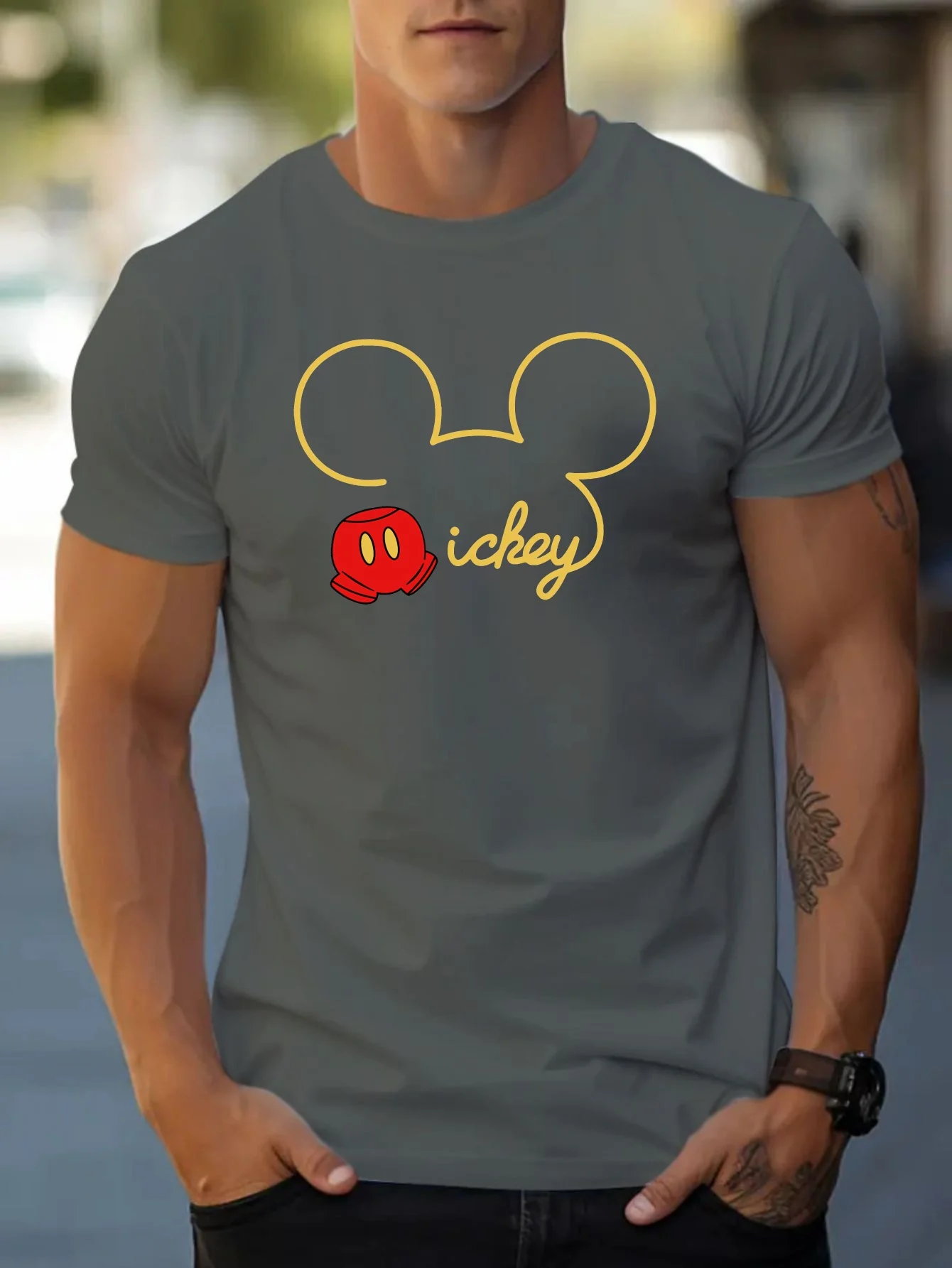 4PCS T-Shirts Mickey Mouse Disney Classic Cartoon Character Print T-Shirt For Men Cotton Short Sleeve Crew Neck Versatile Summer
4PCS T-Shirts Mickey Mouse Disney Classic Cartoon Character Print T-Shirt For Men Cotton Short Sleeve Crew Neck Versatile Summer