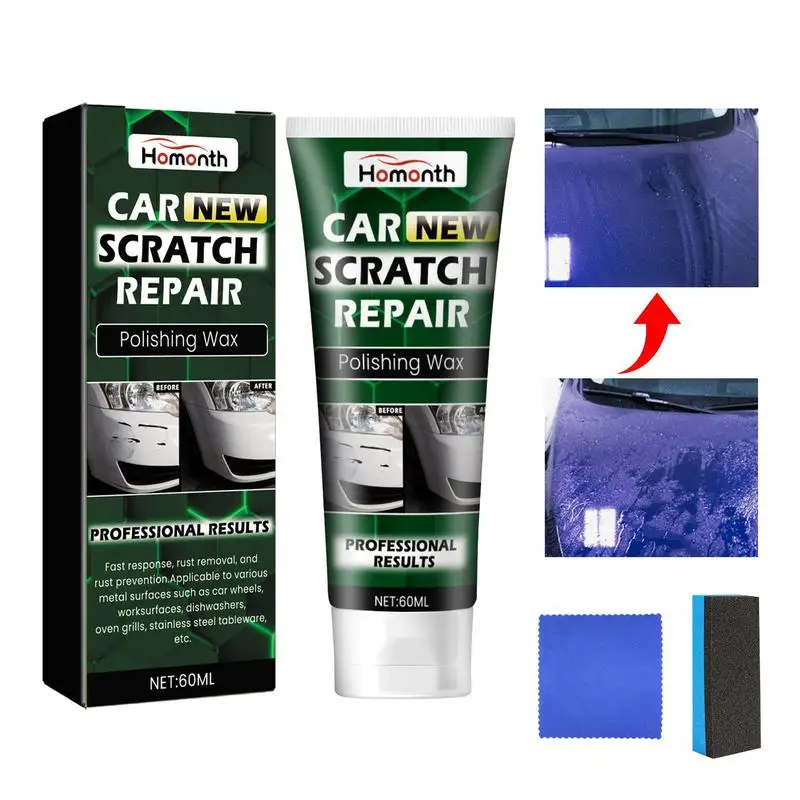 Car Scratch Repair Kit 100ml Auto Paste Polishing Wax Scratch Eraser Kit Polishing Cream Paste Car Care Kit For Auto Paint Care
Car Scratch Repair Kit 100ml Auto Paste Polishing Wax Scratch Eraser Kit Polishing Cream Paste Car Care Kit For Auto Paint Care