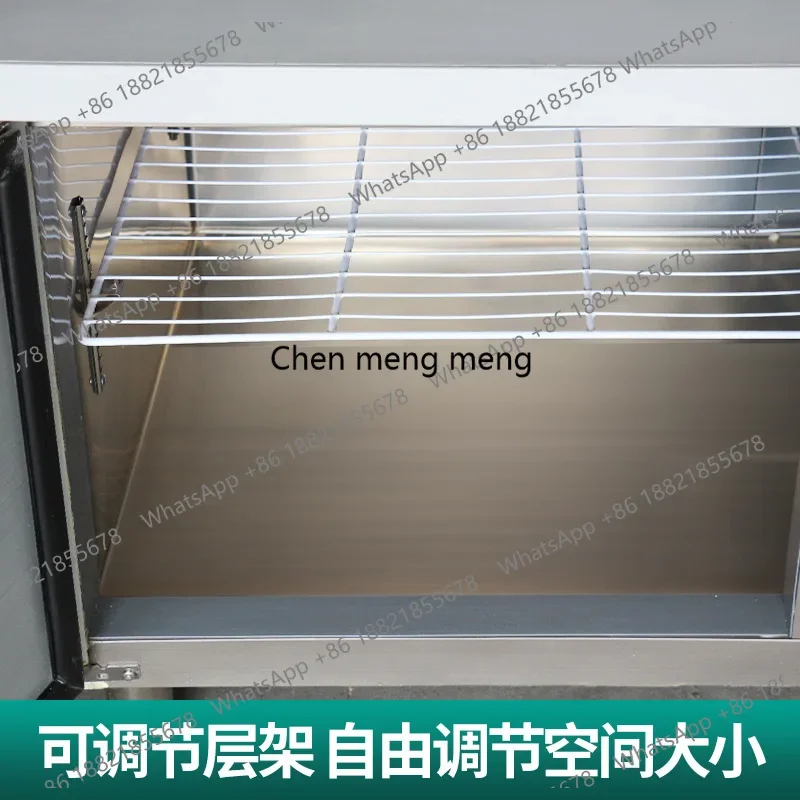 New arrive Refrigerated Workbench Kitchen Freezer Countertop Commercial Refrigerator Freezing Preservation Dual Temperature Free
New arrive Refrigerated Workbench Kitchen Freezer Countertop Commercial Refrigerator Freezing Preservation Dual Temperature Free