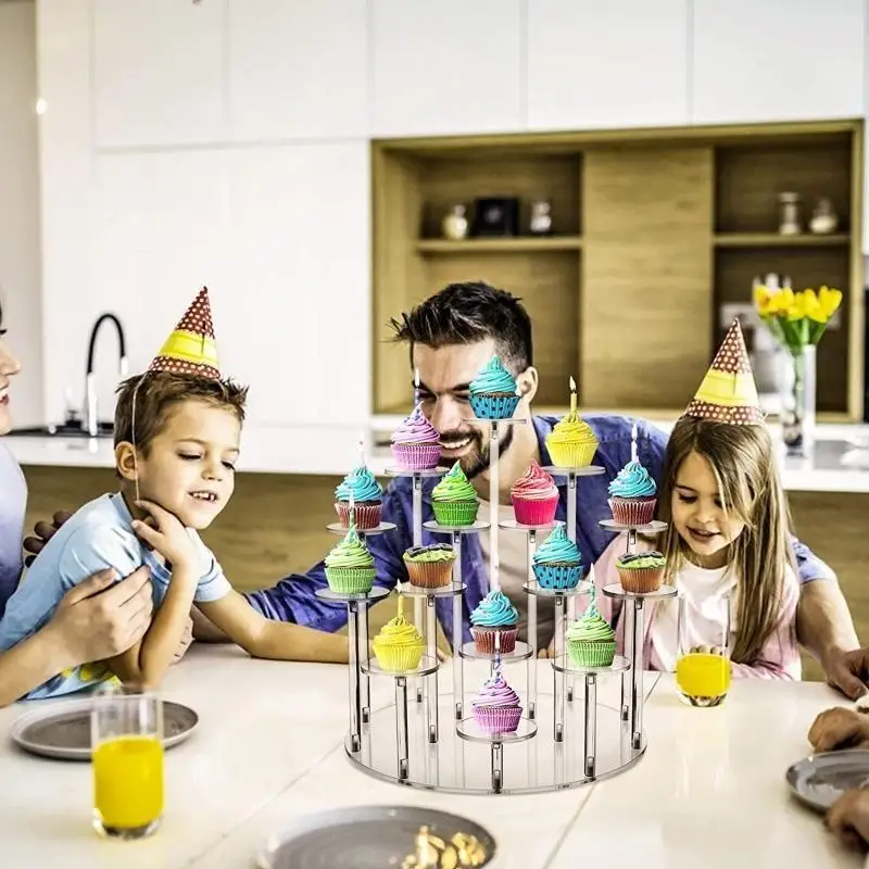 Small Cupcake Stand Mini Figurines Jewelry Stand for Party Wedding Birthday
Small Cupcake Stand Mini Figurines Jewelry Stand for Party Wedding Birthday