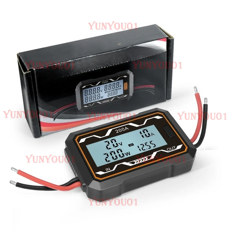 Измеритель мощности постоянного тока, вольтметр, амперметр, измеритель мощности, тестер 100А 150А 200А
Измеритель мощности постоянного тока, вольтметр, амперметр, измеритель мощности, тестер 100А 150А 200А