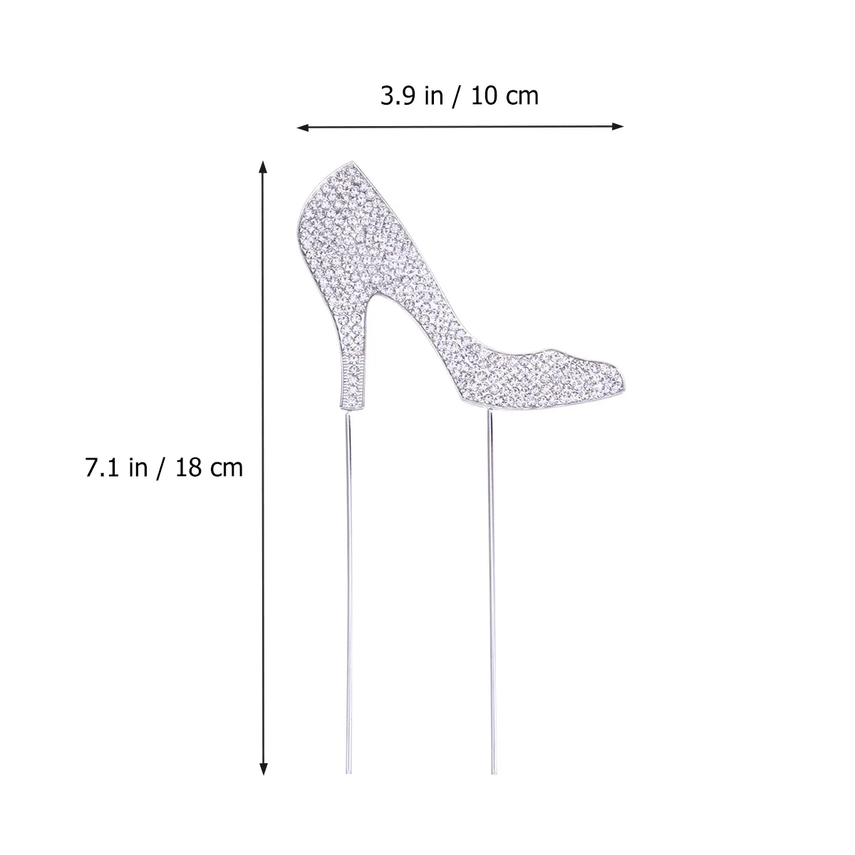 1Pcs Cake Topper High-Heeled Shoes Glitter Alloy Rhinestone Birthday Wedding Party Food Decoration Cupcake Picks
1Pcs Cake Topper High-Heeled Shoes Glitter Alloy Rhinestone Birthday Wedding Party Food Decoration Cupcake Picks
