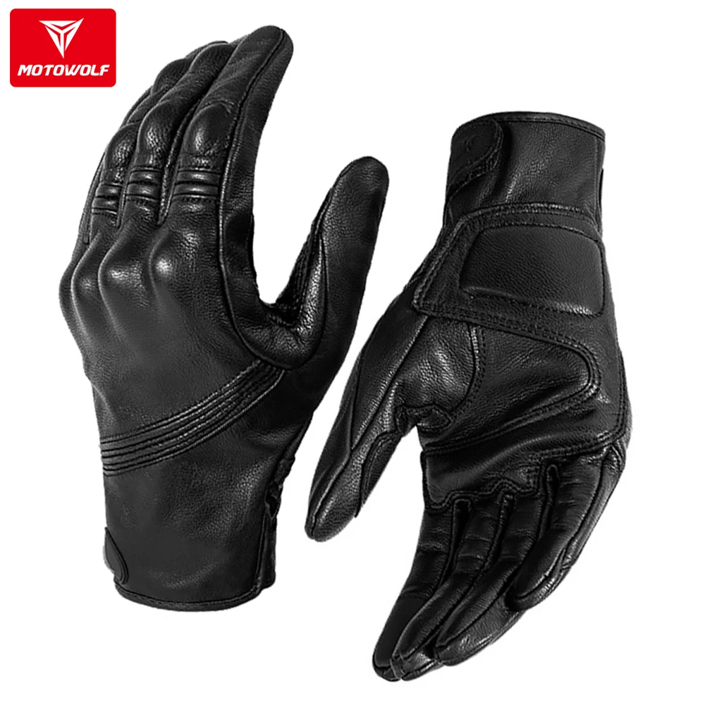 New Motorcycle Gloves Leather Men Off-road Motorcycle Gloves Wind Resistant Anti Slip Touch Resistant All Finger Bicycle Gloves
New Motorcycle Gloves Leather Men Off-road Motorcycle Gloves Wind Resistant Anti Slip Touch Resistant All Finger Bicycle Gloves