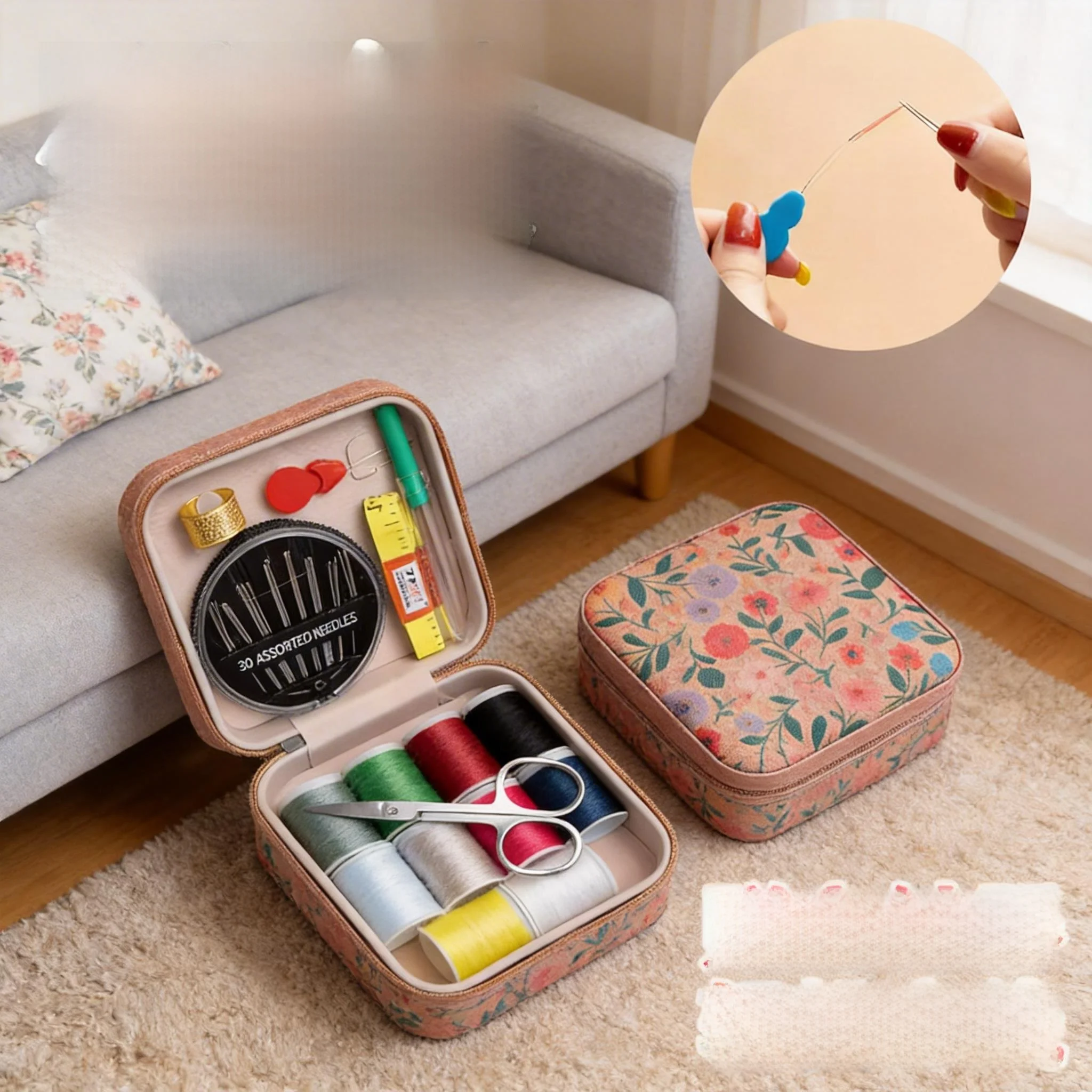High Quality Portable Sewing Needle Box Home Use Repair Embroidery Thread Set Practical Tailoring Kit Handy Tool Box
High Quality Portable Sewing Needle Box Home Use Repair Embroidery Thread Set Practical Tailoring Kit Handy Tool Box
