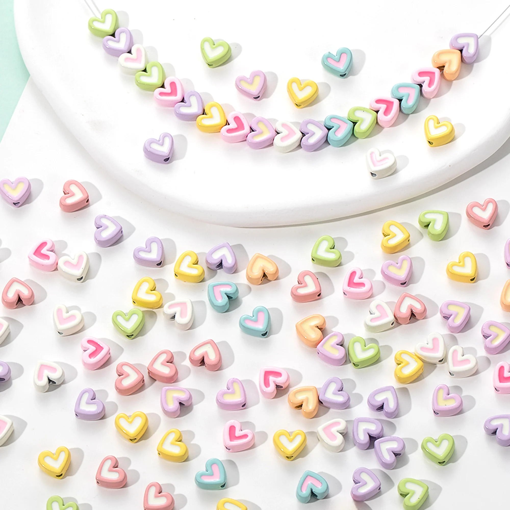Macaron Alloy Handmade DIY Mobile Phone Chain Heart Shaped Accessories Jewelry Material Kit Silver Gold Plated Beads Strips
Macaron Alloy Handmade DIY Mobile Phone Chain Heart Shaped Accessories Jewelry Material Kit Silver Gold Plated Beads Strips