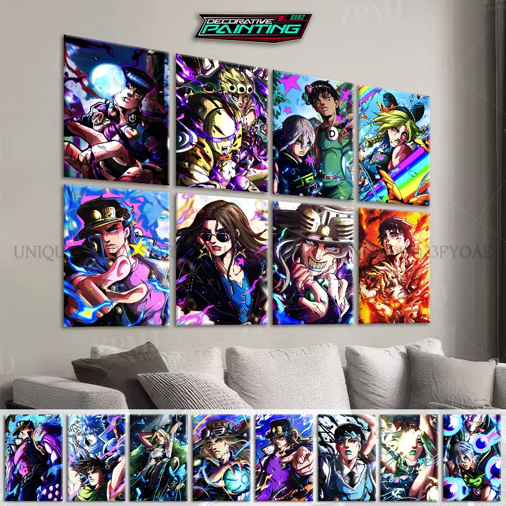 JoJo's Bizarre Adventure Wall Art Pictures Japanese Anime Canvas Printed Home Decor Posters Paintings For Living Room No Frame
JoJo's Bizarre Adventure Wall Art Pictures Japanese Anime Canvas Printed Home Decor Posters Paintings For Living Room No Frame
