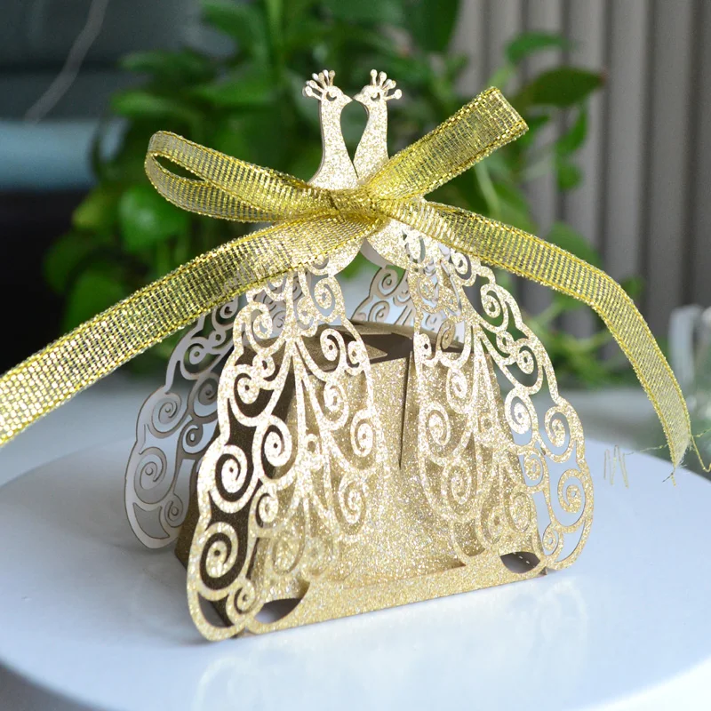 Party supplies wedding gift box for guests laser cut wedding box peacock favor box
Party supplies wedding gift box for guests laser cut wedding box peacock favor box