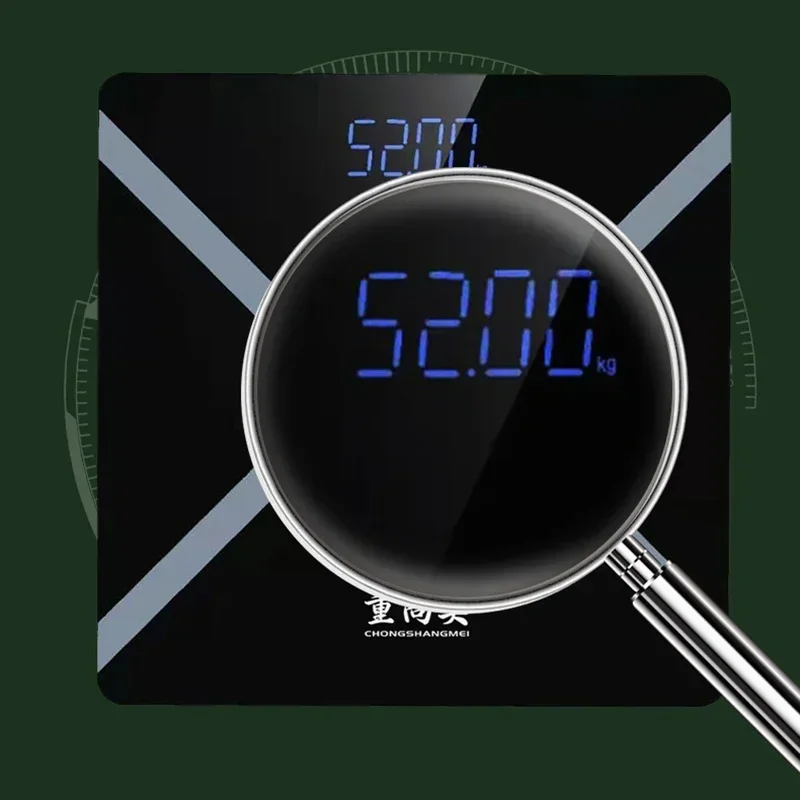 LCD Display Body Digital Health Weight Scale Backlight Night Vision Floor ElectronicScales USB Charging Glass Smart Scales
LCD Display Body Digital Health Weight Scale Backlight Night Vision Floor ElectronicScales USB Charging Glass Smart Scales