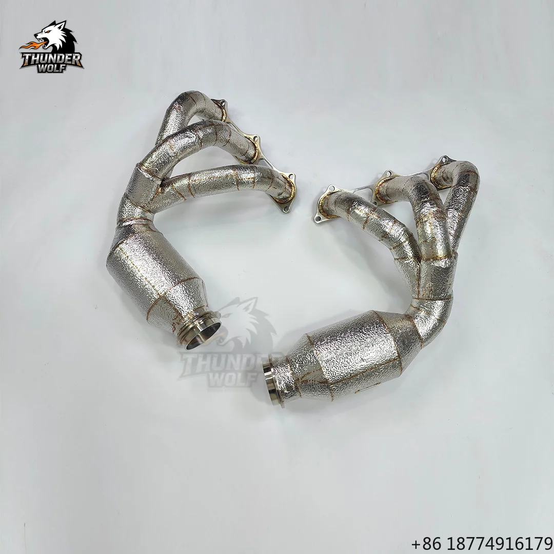 High Quality With Catted Resonator SS304 Straight Pipe Intake Manifold Exhaust System for 911 991.1/991.2 GT3/GT3 RS
High Quality With Catted Resonator SS304 Straight Pipe Intake Manifold Exhaust System for 911 991.1/991.2 GT3/GT3 RS